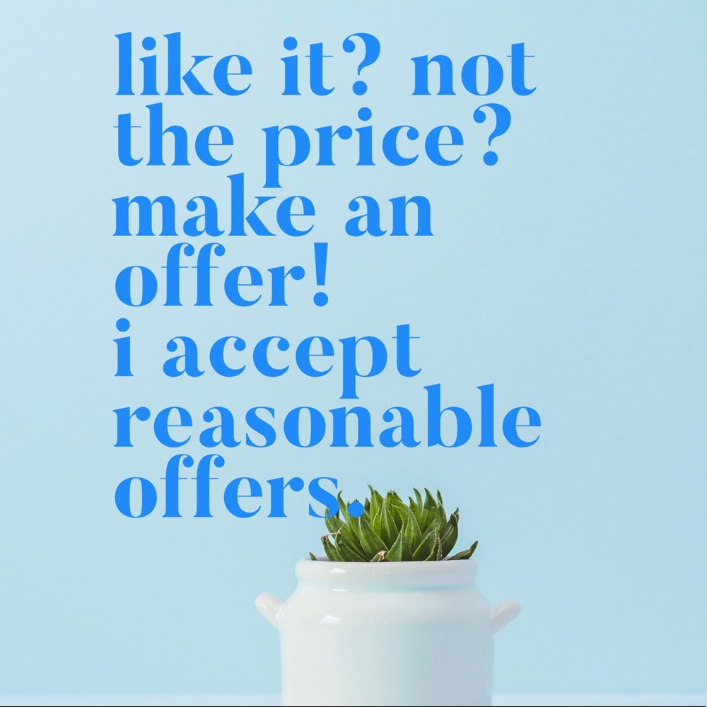 All Reasonable Offers Accepted❣️🌟😊